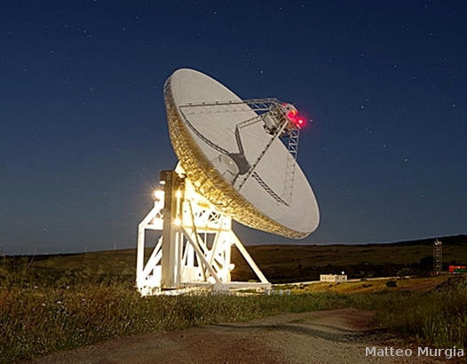 The
			Sardinia Radio Telescope